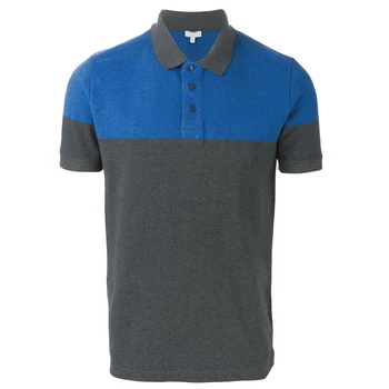 blue polo shirt combination