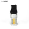 High powder led light small 48SMD canbus turn light slove car error issue 7440 W21W