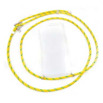 

TC-High Quality OEM/ODM TPU+PC Anti-Scratch Phone Case With Strap For Huawei For Samsung For Iphone, Multi;transparent