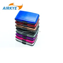 Горячая продажа алюминиевый бизнес кредитный держатель для карт кошелек