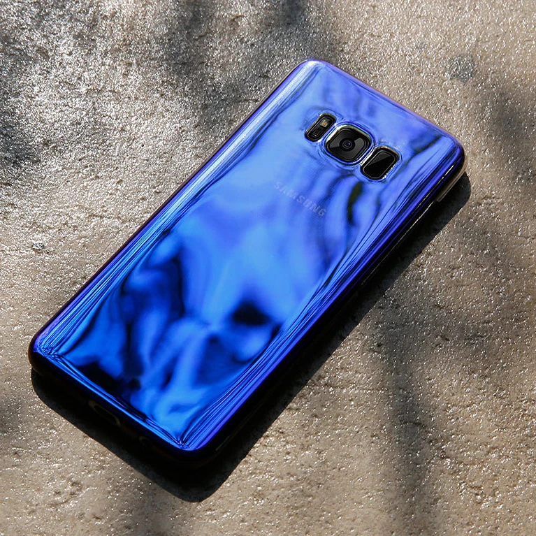 

Case for Samsung Galaxy S10, Luxury Case for Samsung Galaxy Note 9 Gradient Color Hard PC Cover Case for Galaxy S8 S9 Plus