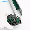 Self closing plastic parts drawer rail for kitchen