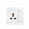 Multi function electrical ac socket and multi pin international wall outlet 13a 1 gang 3 pin switch socket