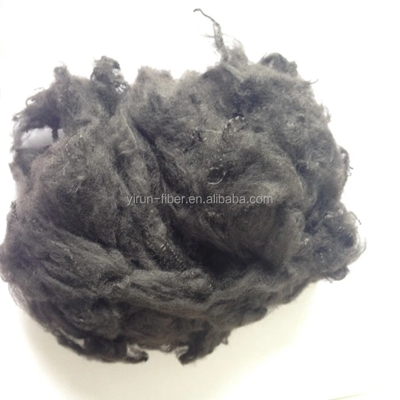 dope dyed PSF-grey