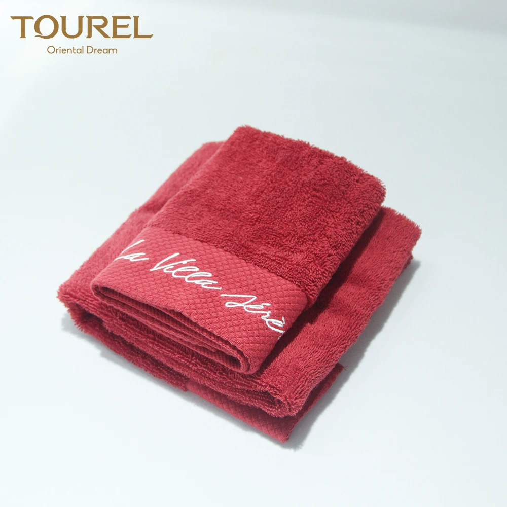 Custom Hotel Logo Towel Good Quality 100 Cotton Bath Towel Buy Bath