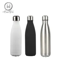 

Multicolor outdoor double wall BPA free thermal 500ML 304 stainless steel cola bottle bowling sport insulated water bottle