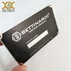 custom card manufacturer cheap black metal business card
