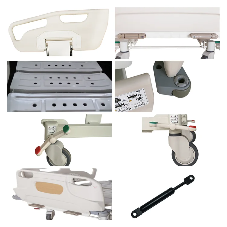 Luxury central control hospital furniture medical bed with two function Fowler Bed