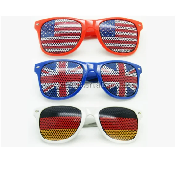 2018 World Cup England Football Fans Glasses England Fan Flag Glasses