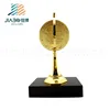 High Quality Made in China Metal With Wooden Bottom Anniversary Trophy