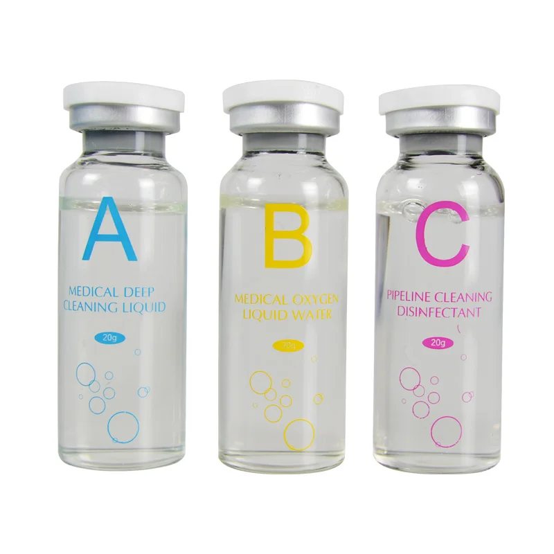

BP003 Facial Machine Solution Face Skin Care Serum 3 Bottle For Moist Cream
