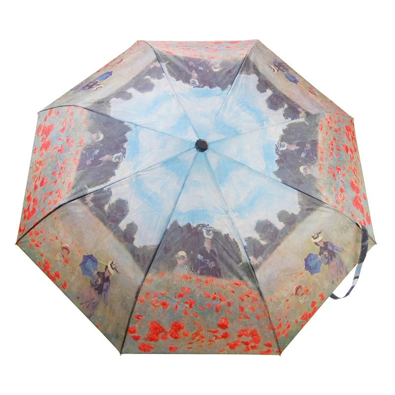 

new innovative products ladies travel custom logo automatic umbrella compact folding, Customized color