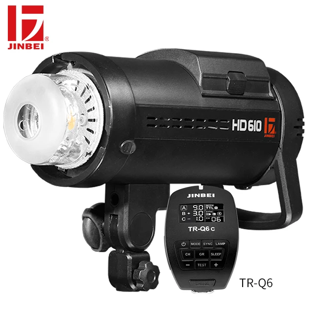 

JINBEI HD-610 600W Outdoor DC Battery Powered Strobe Light High Speed Sync TTL Bowens Mount for Studio Photography