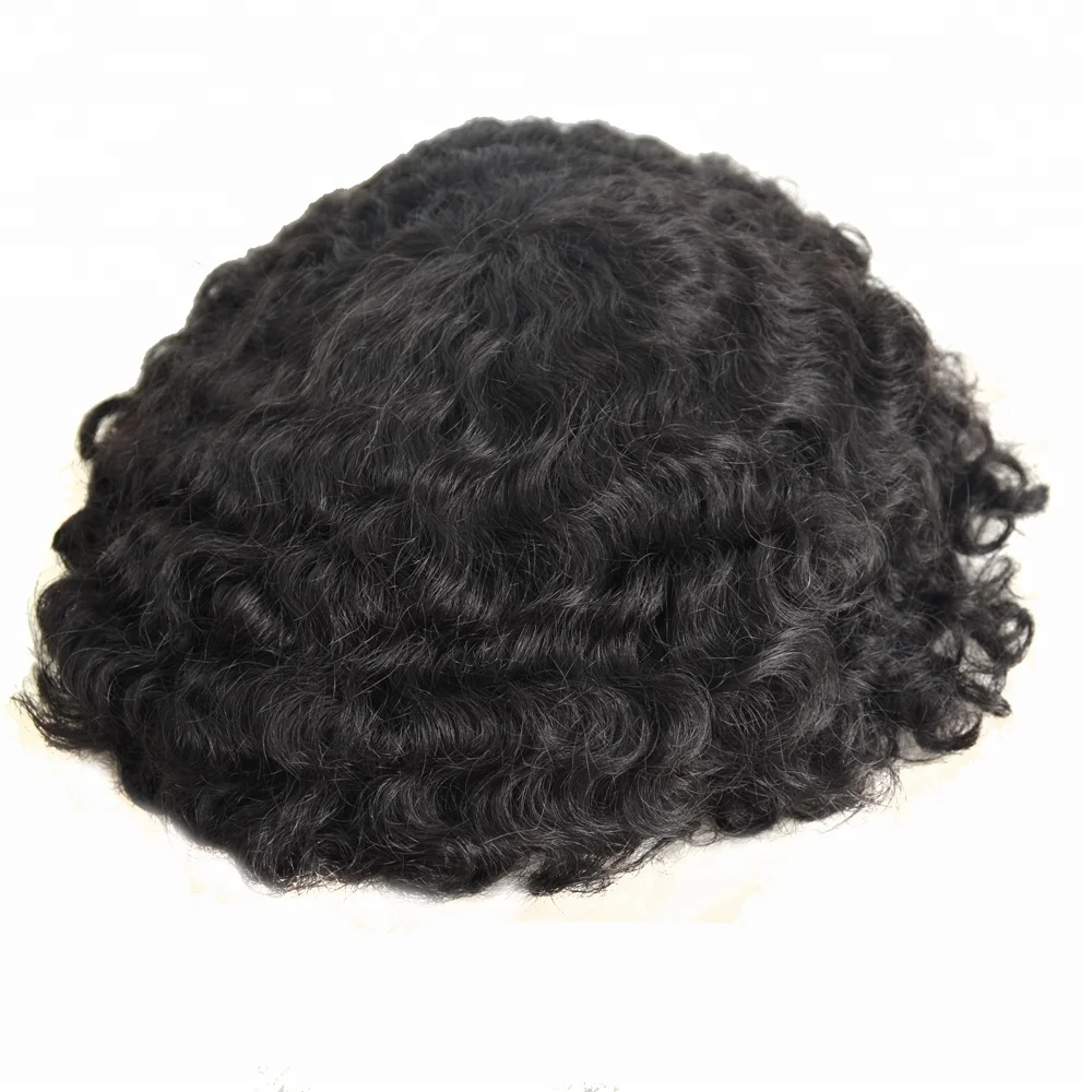 

high quality 100% human hair 12mm curl wig