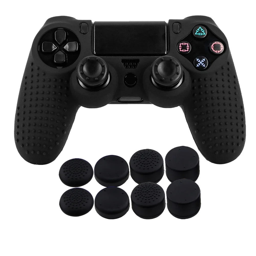 

Controller Thumbstick Skin for Video Game ps4 1tb controllerJoystick Shell+ Thumbsticks Grips, Colors