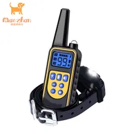 

Pet trainer with remote shock dog training collar