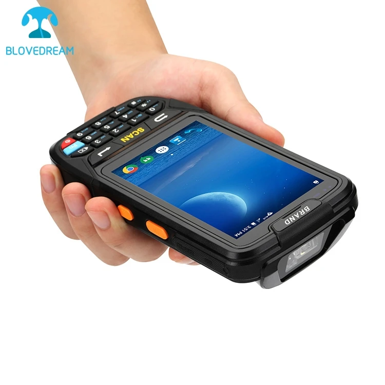 

lecom factory Professional handheld pda,android pdas device logistic reader android 2d barcode scanner pda