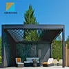 Rainproof garden decorations aluminum louver marquee outdoor furniture