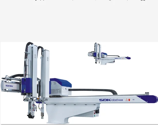 
2019 one axis industrial robot arm for injection molding machine 