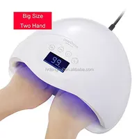 

Factory Wholesale 50W Gel Nail Lamp UV LED Dryer Curing Lamps Light for Fingernail Toenail Polish