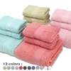 100% Cotton Luxury Various Plain Color Towel For Bathroom Towel