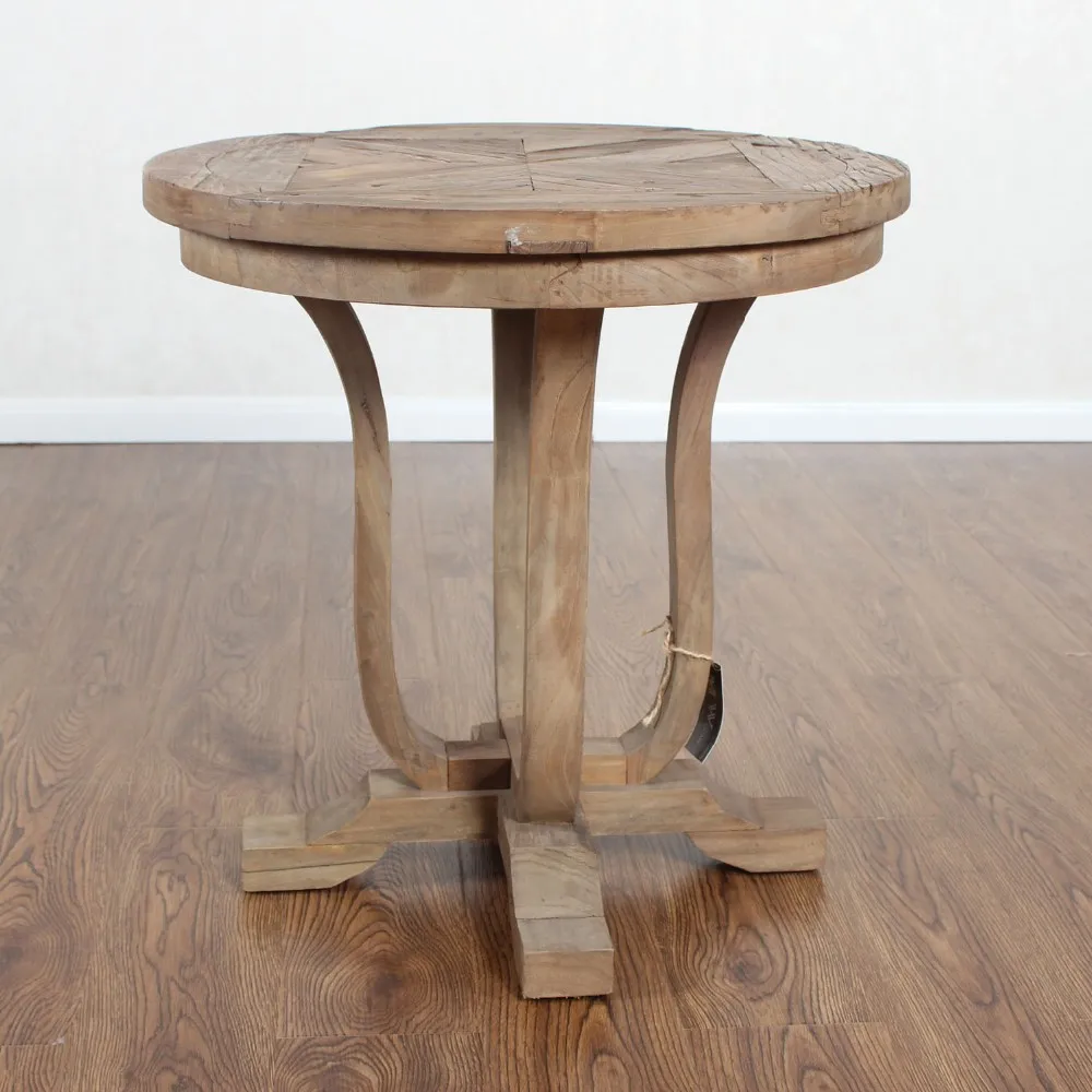 Round side table reclaimed wooden tree round tip round table round table lounge Buy side table at Alibaba Com