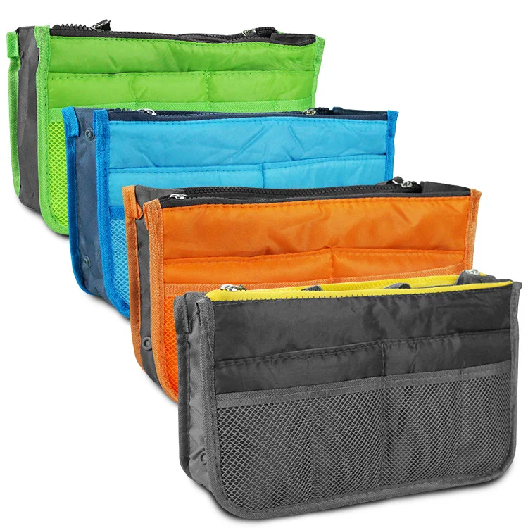 

Practical Dual Nylon Multi functional Cosmetic Organizer Makeup bag