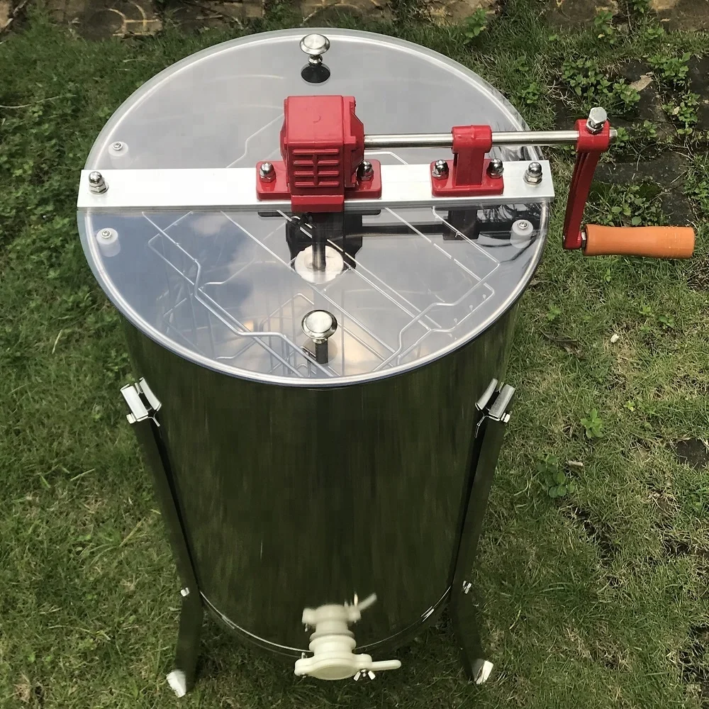 
Upgraded Unique designed molding manual 2 frame honey extractor 