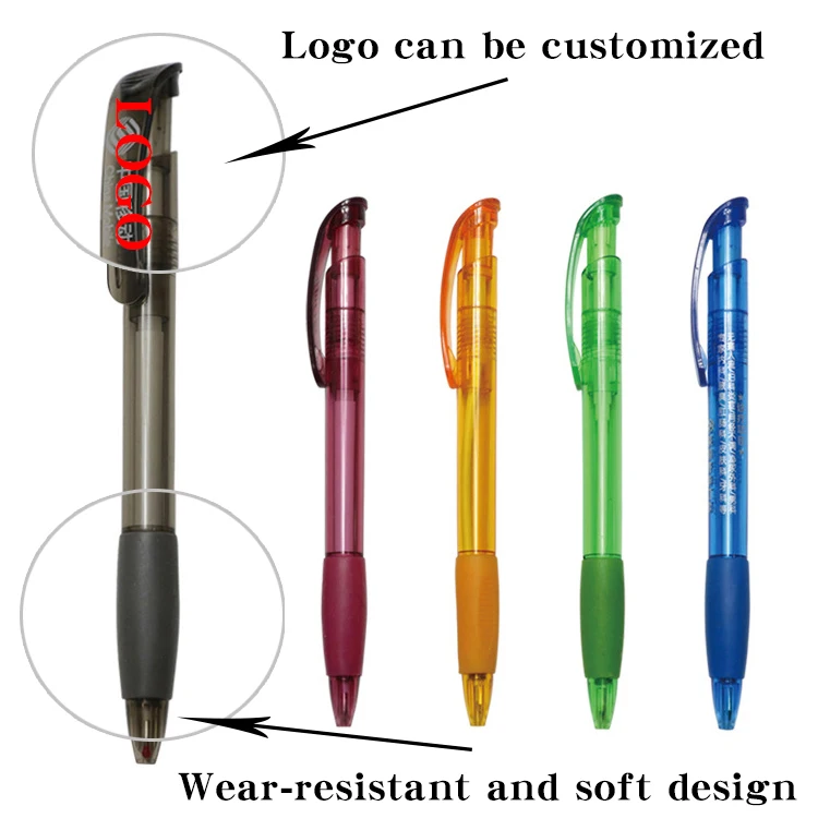 Promotional plastic ballpoint pen custom advertising promotional gifts ballpoint pen with logo