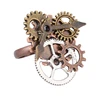 Vintage Punk Style Big Clock Gear Steampunk Ring Original Watch Movement Rings for Men Women