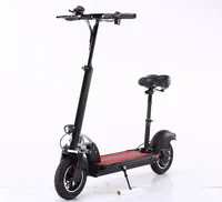 

Electric scooter with seat for convenience travel