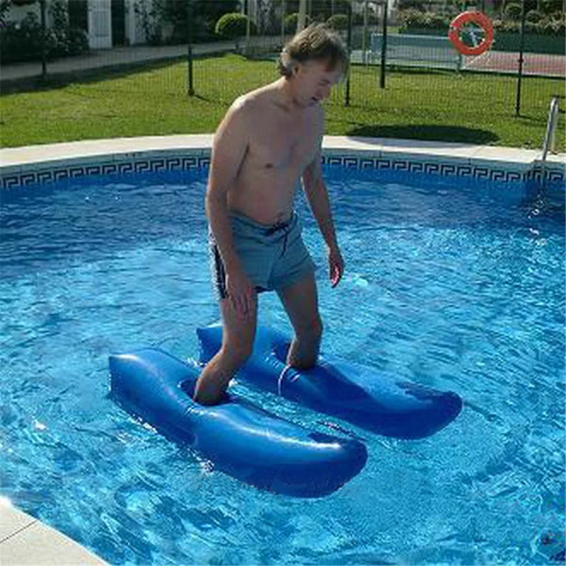 

Durable PVC Inflatable Water Toys Walk on Water Shoes for Adults