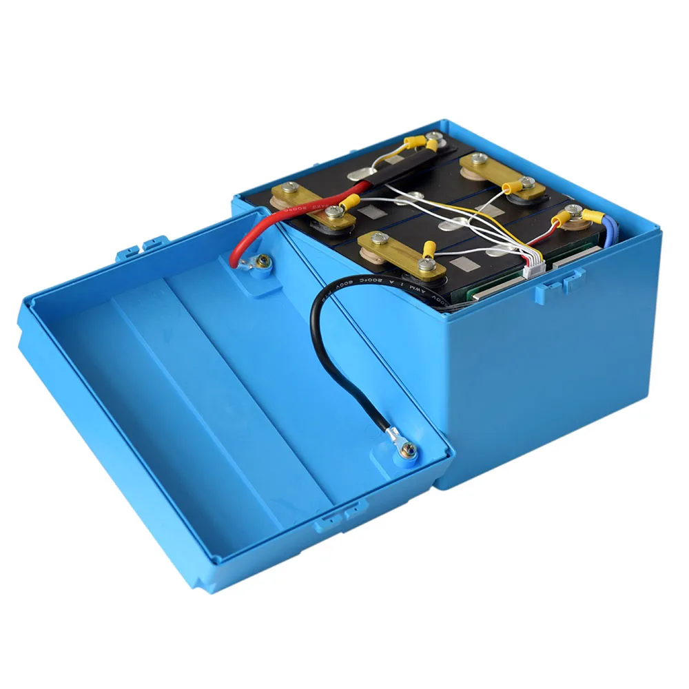 12V car battery 4S BMS prismatic cells 100ah deep cycle batteries solar system 