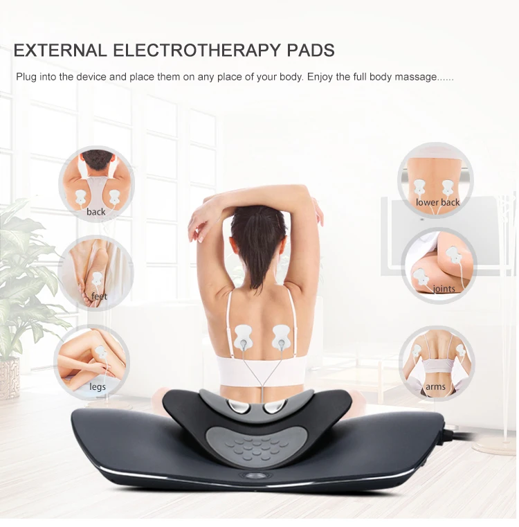 Electric Heating physical therapy neck massager as seen on tv