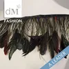 Lowest price feather trimming with satin ribbon tape