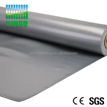 Pvc Plastic Sound Insulation Sheet For Car And Floor Soundproof