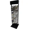 Custom Detachable Quartz Stone Sample Display Tower Rack for Stone Marketing Tool