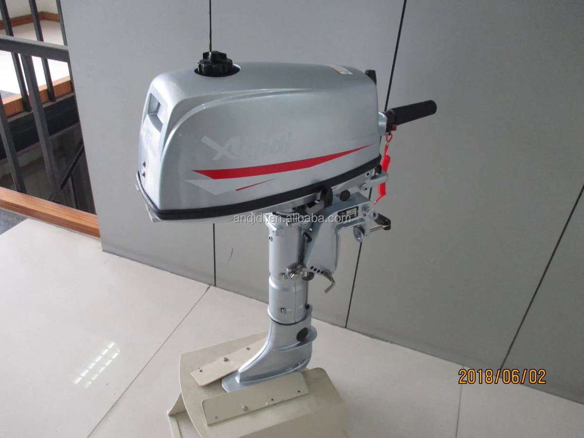 Hot Sale 2 Stroke 5hp Outboard Motor With Grey Color - Buy 2 Stroke 5hp ...