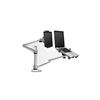 Desk Clamp Mount Dual Adjustable LCD Monitor Stand / Arm