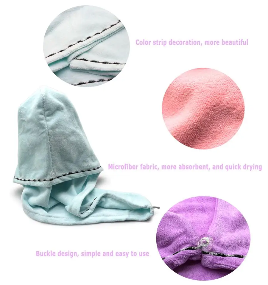 Microfiber bath skirt dry hair cap hair band makeup towel mothers day gift towel set