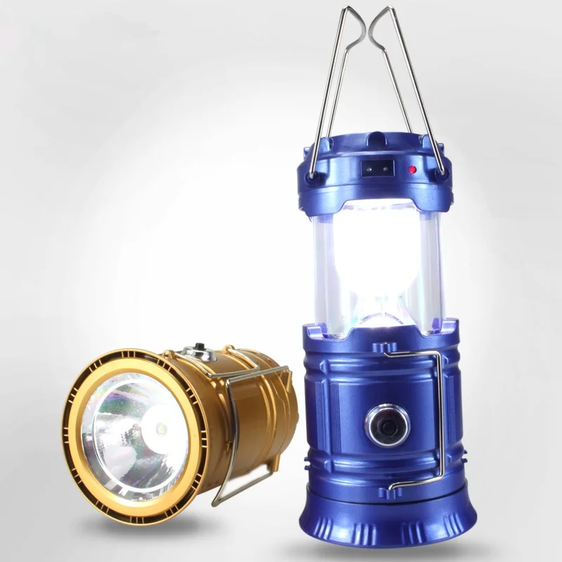 solar camping led lantern