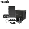Stage Performance Professional Passive System Speakers Line Array, Pro Audio Equipment Outdoor Concert Sound System