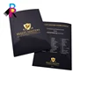 CMYK customized printed folder twin pocket with matt lamination