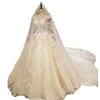 Real Photo Lace Modest Beauty Wedding Dress