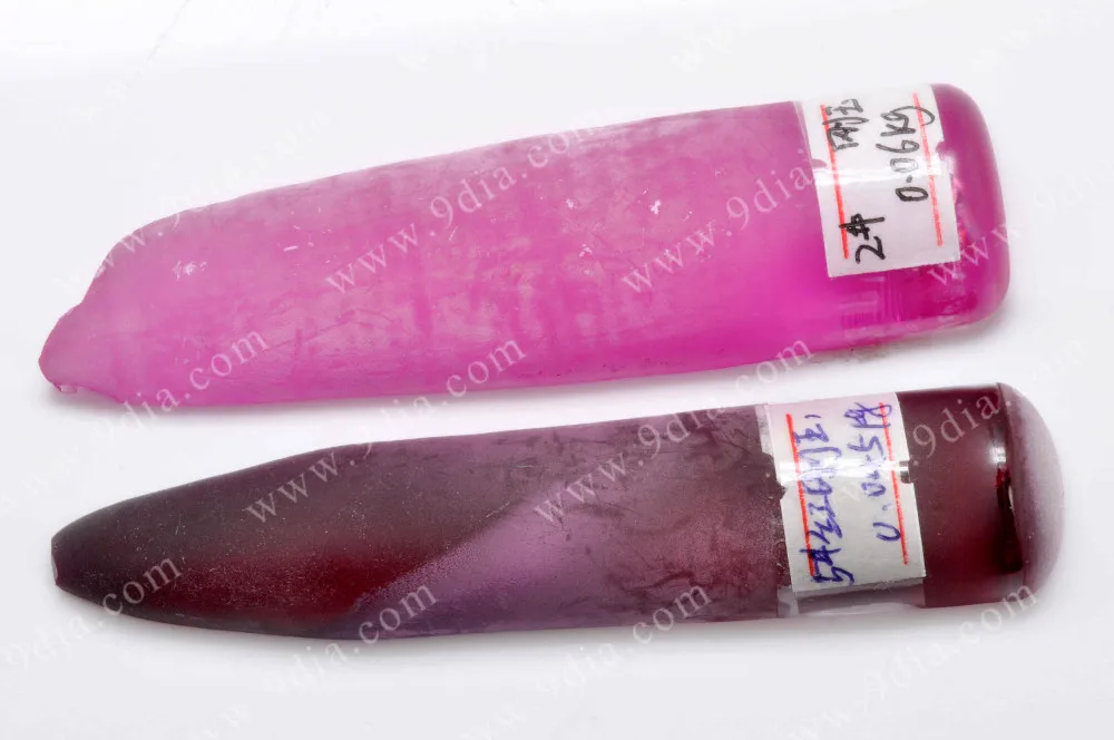 High Quality Synthetic Ruby Corundum Rough Lab Created Star and Round Gemstone in Red and Blue Wholesale Price