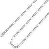 43265 Xuping plain men necklace, brass chain necklace Nickel free artificial fashion accessories silver color