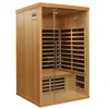 hot selling hemlock 2 people new luxury infrared sauna room