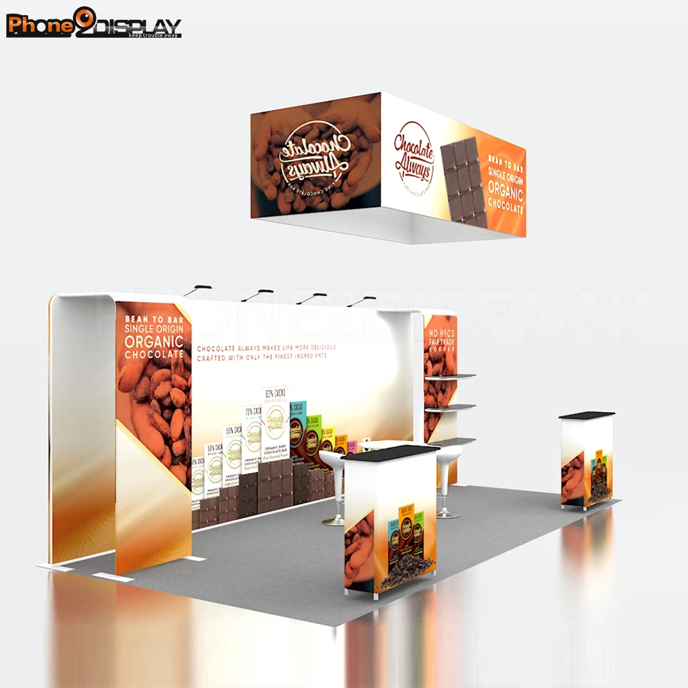 Customized Design Tension Fabric Display For Exhibition Buy