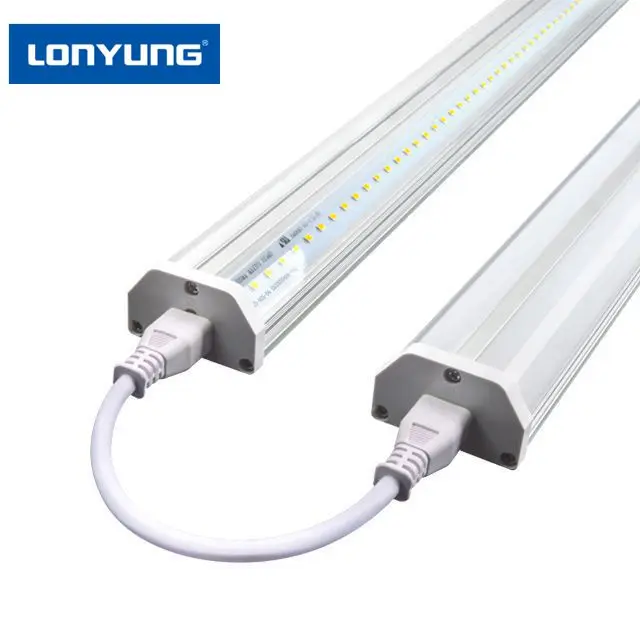 ETL DLC listed Connector plug lighting t5 brand 60W 2ft-8foot, 130lm/w led integrated tube