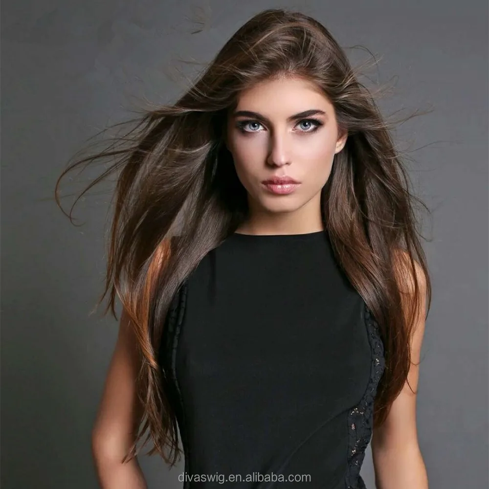 Wholesale 8a Virgin Peruvian Hair Straight Natural Hairline Lace